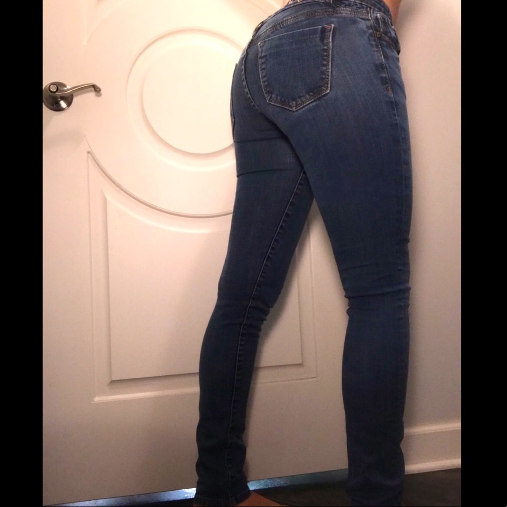 Vigoss Studio Blue “The Jagger” Skinny Jeans, Sz. 3/4 or 27